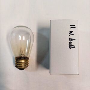 11 Watt Replacement Bulb for String Lights, Signs, more. Std E26 base *Tested